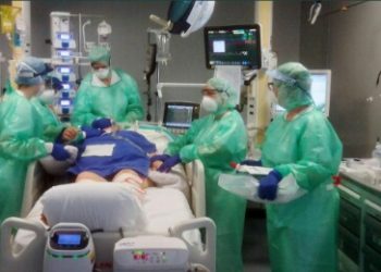 Ilustrasi pasien corona