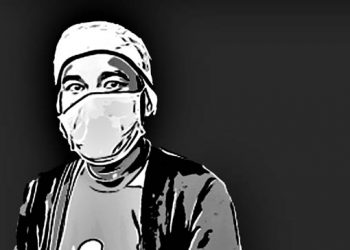 Ilustrasi pasien corona