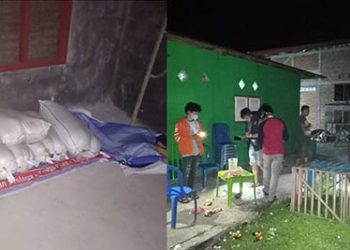 Kepolisian Sektor (Polsek) Telaga yang di bantu tim Direktorat Reserse Kriminal Umum (Ditreskrimum) Polda Gorontalo, menggerebek rumah milik RH, terduga pengecer minuman keras jenis cap tikus di Desa Luhu, Kecamatan Telaga, Kabupaten Gorontalo, Kamis (28/5/2020) pukul 22:00 WITA.