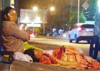 Fot ilustrasi orang miskin. Foto: Lukman Polimengo