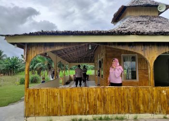 Tempat maksiat yang dirubah Bripka Suparno menjadi masjid.