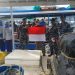 Memperingati HUT Kemerdekaan RI ke 75, Pangkalan TNI Angkatan Laut (Lanal) Gorontalo, membagikan 450 buah bendera merah putih kepada para nelayan di Pusat Pelelangan Ikan (PPI) Kota Gorontalo, Sabtu, (15/8/2020) pagi.