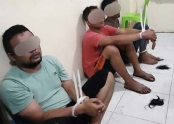 Tiga orang pria yang berstatus sebagai residivis kasus pencurian, diringkus tim gabungan Reserse Mobile (Resmob) Polda Gorontalo, Polres Boalemo, dan Polres Gorontalo Kota, sabtu (22/08).