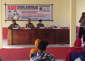 Untuk memberikan pemahaman kepada warga masyarakat tentang pentingnya mematuhi peraturan lalu lintas dan angkutan jalan, tim Satuan Lalulintas Polres Gorontalo Utara mengadakan sosialisasi UU Nomor 22, Tahun 2009 tentang lalu lintas Jalan.