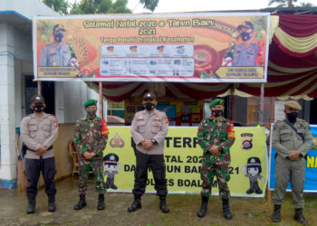 Pasca Pilkada 9 Desember 2020, serta pengamanan Natal dan Tahun Baru 2020, jajaran  Kodim 1313/Pohuwato tetap melakukan pemantauan situasi wilayah.