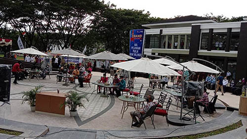 Suasana pembukaan Mal Layanan Publik, Bone Bolango. Foto: Lukman Polimengo.