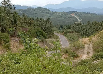 Jalan Gorontalo Outer Ring Road (GORR). Foto: Lukman Polimengo/mimoza.tv