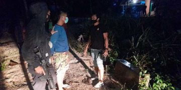 Diduga melakukan pencabulan terhadap AP (7 tahun), Rahman Talib, warga Desa Butu, Kecamatan Tilongkabila, Kabupaten Bone Bolango, ditangkap aparat Unit Reskrim Polsek Tilongkabila, Senin (1/2/2021).