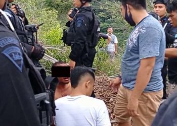 Pelaku utama pengeroyokan terhadap anggota TNI, diamankan aparat gabungan saat mencoba kabur ke Gunung Dumbo, Kota Gorontalo.