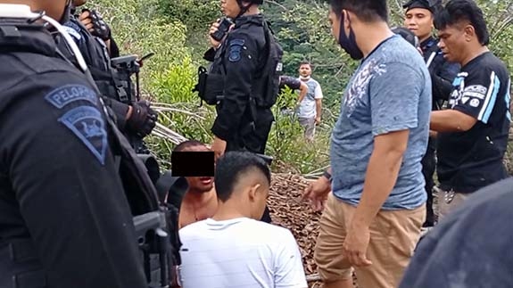 Pelaku utama pengeroyokan terhadap anggota TNI, diamankan aparat gabungan saat mencoba kabur ke Gunung Dumbo, Kota Gorontalo.