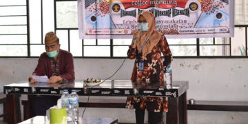 Sosialisasi vaksinasi Covid-19 di Lapas Kelas II A Gorontalo.