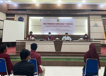 Ikatan Mahasiswa Muhamadiah (IMM) Cabang Kabupaten Gorontalo, menggelar Musyawarah Komisariat Rerpadu, dalam rangka mencetak kader-kader militan yang berperan aktif dalam roda organiasi, baik tingkat kampus, maupun tingkat pemerintah.