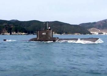 Kapal Selam KRI Naggala 402. Sumber foto: Radar Militer.