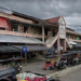 Pasar Sentral, Kota Gorontalo sebelum di revitalisasi.