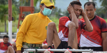 Tingkatkan Kemampuan Prajurit, Korem 133/Nani Wartabone Gelar Garjas Periodik I TA. 2021