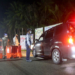 Aparat melakukan pemeriksan setiap kendaraan yang melintas di pos perbatasan antara Provinsi Gorontalo dan Sulawesi Utara.