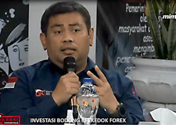 Kepala Bagian Pengawasan Modal, IKNB, dan Perlindungan Konsumen OJK Sulutgomalut, Ahmad Husain