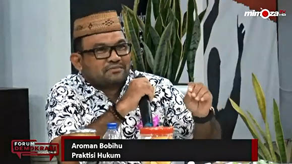 Ahli Hukum Perdata, Aroman Bobihu. Foto: Lukman Polimengo.mimoza.tv