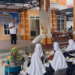 Anggota DPRD Provinsi Gorontalo, Adhan Dambea menggelar buka puasa bersama puluhan anak yatim piatu dari Panti Asuhan Marhamah, Kota Gorontalo, Senin (11/4/2022). Foto : Lukman Polimengo/mimoza.tv.