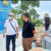 Stafsus Wakil Ketua DPR RI, Rustam Akili (kemeja putih) saat mendampingi utusan dari perusahaan asal Thailand  PTT Exploration and Production (PTTEP), untuk menangani kesulitan air bersih yang di alami oleh rakyat Gorontalo.