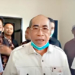 Anggota DPRD Provinsi Gorontalo, Adhan Dambea bersama tim kuasa hukumnya.