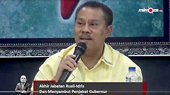 Ketua DPRD Provinsi Gorontalo Paris Jusuf. Foto : Dokumentasi mimoza.tv