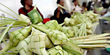 Foto ilustrasi ketupat. Sumber foto: Istimewa.