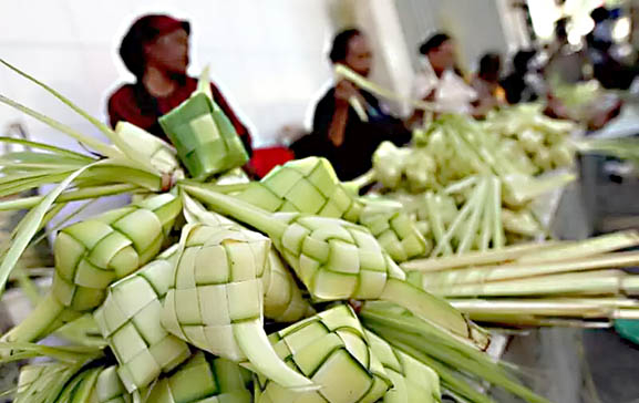 Foto ilustrasi ketupat. Sumber foto: Istimewa.