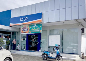 KantorBank  BRI Ranting Kabila. Foto : Lukman Polimengo.