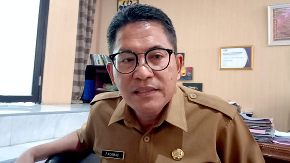 Kepala Inspektur Kabupaten Bone Bolango, Fredy H. Achmad. Foto : Lukman Polimengo/mimoza.tv
