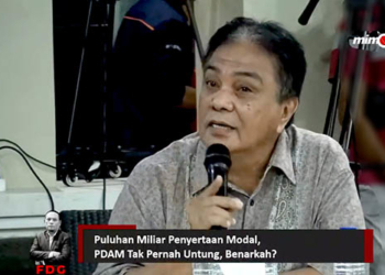 Niko Ilahude, tokoh masyarakat Bone Bolango. Foto : Tangkapan layar acara FDG Mimoza Tv.