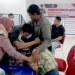 Suasana pemufakatan damai antara Ramla Wartabone, Sumi Abjul, dan Kiman Pututi di ruang Rumah Restorative Justice "Mohutato" Kejaksaan Negeri Bone Bolango.