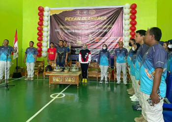 Menyambut peringatan Hari Anak Nasional Tahun 2022, Lembaga Pembinaan Khusus Anak (LPKA) Kelas II Gorontalo menyelenggarakan Pekan Olahraga yang digelar di Aula LPKA Gorontalo, Kamis (13/7/2022).