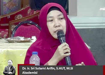 Dr. Ir. Sri Sutarni Arifin, S HUT, M.SI.