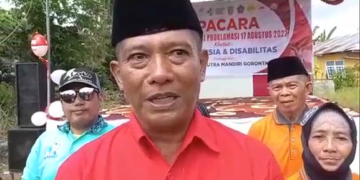 Ketua LKS Lansia dan Disabilitas Gorontalo, Raden M Sagu.