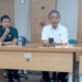 Tangkapan layar Ketua DPRD Provinsi DKI Jakatra, Prasetyo Edi Marsudi saat menerima Anggota Dewan Kehormatan Anggota DPRD Provinsi Gorontalo.