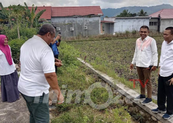 Staf Khusus Rachmat Gobel, Dr. Rustam Akili bersama tim menemui Dinas Ketahanan Pangan dan Pertanian Kabupaten Bone Bolango, Rabu (5/10/2022).Foto : Lukman Polimengo/mimoza.tv.
