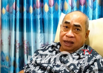 Anggota DPRD Provinsi Gorontalo, Adhan Dambea. Foro : Lukman Polimengo/mimoza.tv.