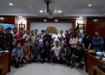 Coffee Morning Puspenkum Kejagung bersama wartawan, Kamis 8/12/2022). Foto Puspenkum Kejagung.