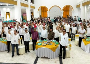 Pelaksanaan Musrawarah Rakyat (MUSRA) Ke IX di Gorontalo, yang digelar di Gedung Bele Li Mbui, Kota Gorontalo, Minggu (4/12/2022). Foto : Lukman Polimengo/mimoza.tv.