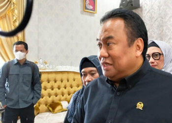 Wakil Ketua DPR RI Bidang Korinbang, Rachmat Gobel. Foto : Lukman Polimengo/mimoza.tv.
