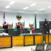Sidang dugaan korupsi Bank SulutGo (BSG) Cabang Tilamutayang digelar di Pengadilan Negeri Tindak Pidana Korupsi /Hubungan Industrial (Tipikor/PHI) Gorontalo, Kamis (26/1/2022) sore. Foto : Lukman Polimego/mimoza.tv.
