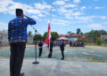 Lembaga Pemasyarakatan (Lapas) Kelas IIB Pohuwato menggelar Upacara Kesadaran Nasional, Selasa (17/1/2023). Foto : Dokumentasi Lapas Pohuwato.