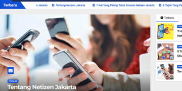 Tangkapan layar website NetizenJakarta.com