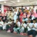 Palang Merah Indonesia (PMI) Provinsi Gorontalo menggelar acara buka puasa bersama jajaran pengurus dan puluhan anak yatim piatu dari Panti Asuhan Siratal Ummah, Jumat (7/4/2022).