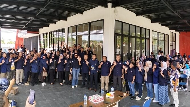 Silaturahmi kader dan Caleg Nasdem, yang digelar di Kantor DPW Nasdem Gorontalo, Ahad (16/7/2023).
