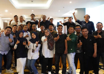 Media gathering Badan Pengelola Keuangan Haji atau BPKH  bersama jurnalis di Gorontalo, Kamis (02/08).