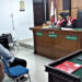 Majelis hakim di Pengadilan Negeri IA Gorontalo menolak nota keberatan Risman Taha, terdakwa dalam sidang kasus narkoba, dengan agenda putusan sela, Kamis (21/9/2023). Foto : Lukman Polimengo/mimoza.tv.