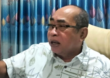 Anggota Komisi I DPRD Provinsi Gorontalo, Adhan Dambea. Foto : Lukman Polimengo/mimoza.tv..