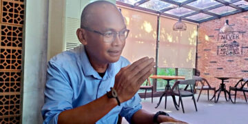 Direktur Perumda Tirta Bulango, eks PDAM Bone Bolango, Ahmad Bahri . Foto : Lukman Polimengo/mimoza.tv.